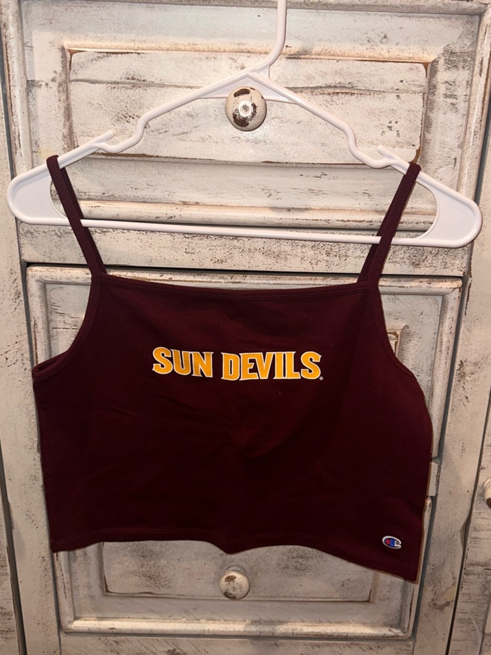 ASU cropped tank top